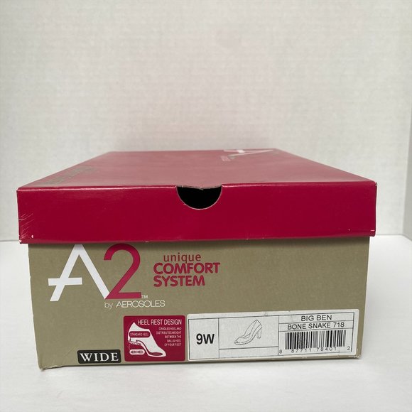 A2 By Aerosoles Peep Toe Dress Shoe Pumps Size 9 - Picture 7 of 7